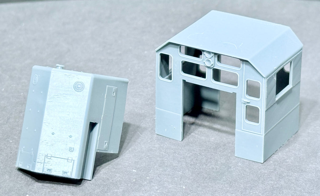 611004 HO Scale Kennecott GP39-2 Cab and Nose, Style D