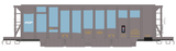 32083 ACF TN&O AS- Built H-100-2 Hopper Car