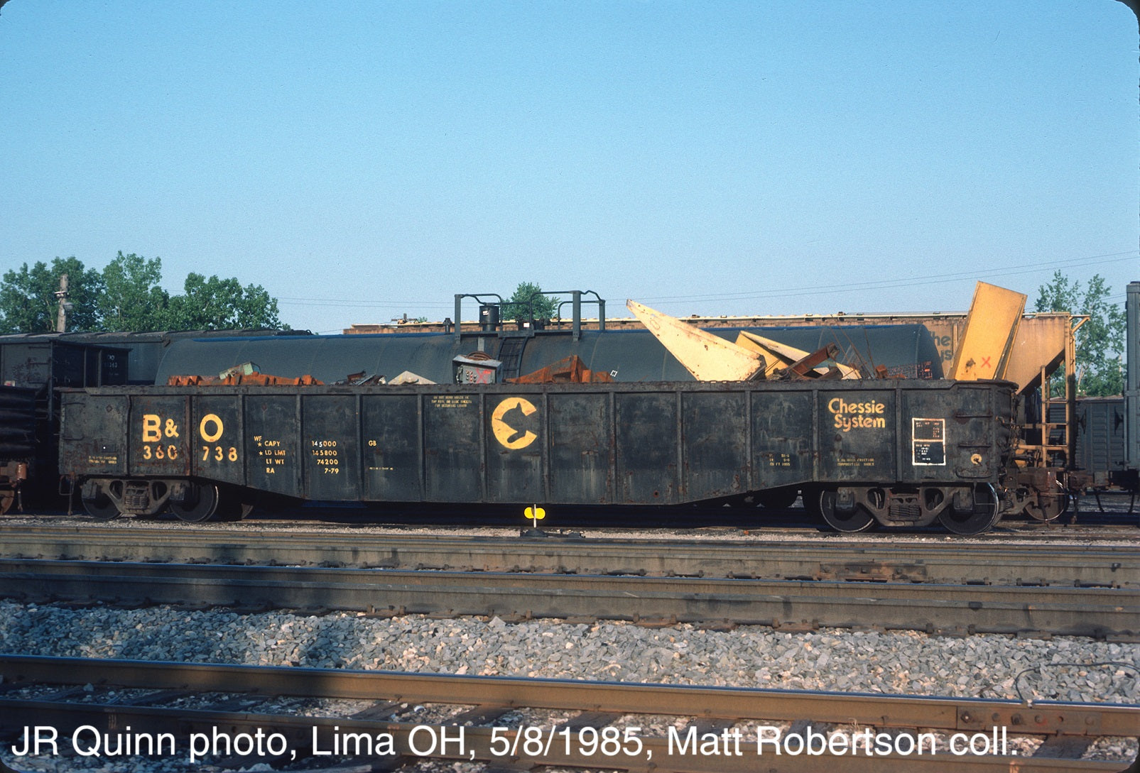 1104 B&O(Chessie) O-90(G-20) and O-70(G-21) Gondola – 3D Central