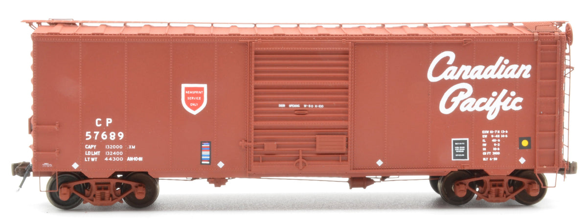HK-45 - CPR/PGE/CNR 3900 Cu Ft NSC 40' Boxcar 8' Door