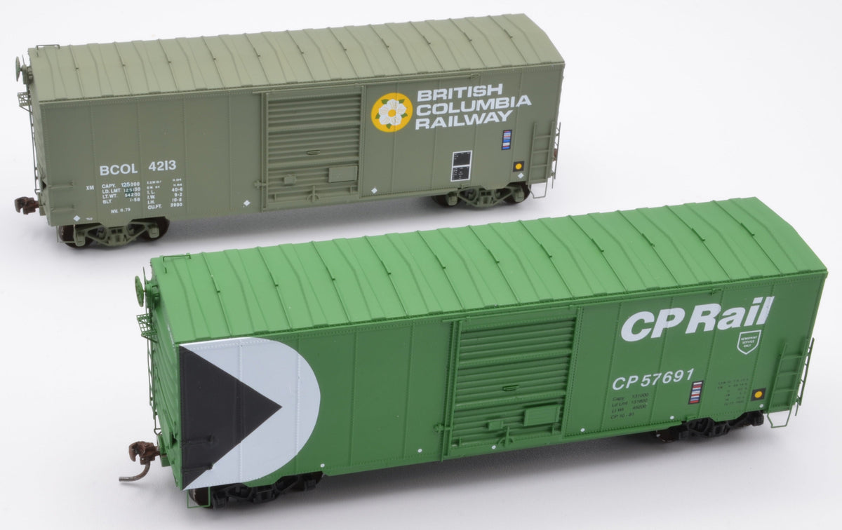 HK-45a - CPR/PGE/CNR 3900 Cu Ft NSC 40' Boxcar 8' Door - Modernized