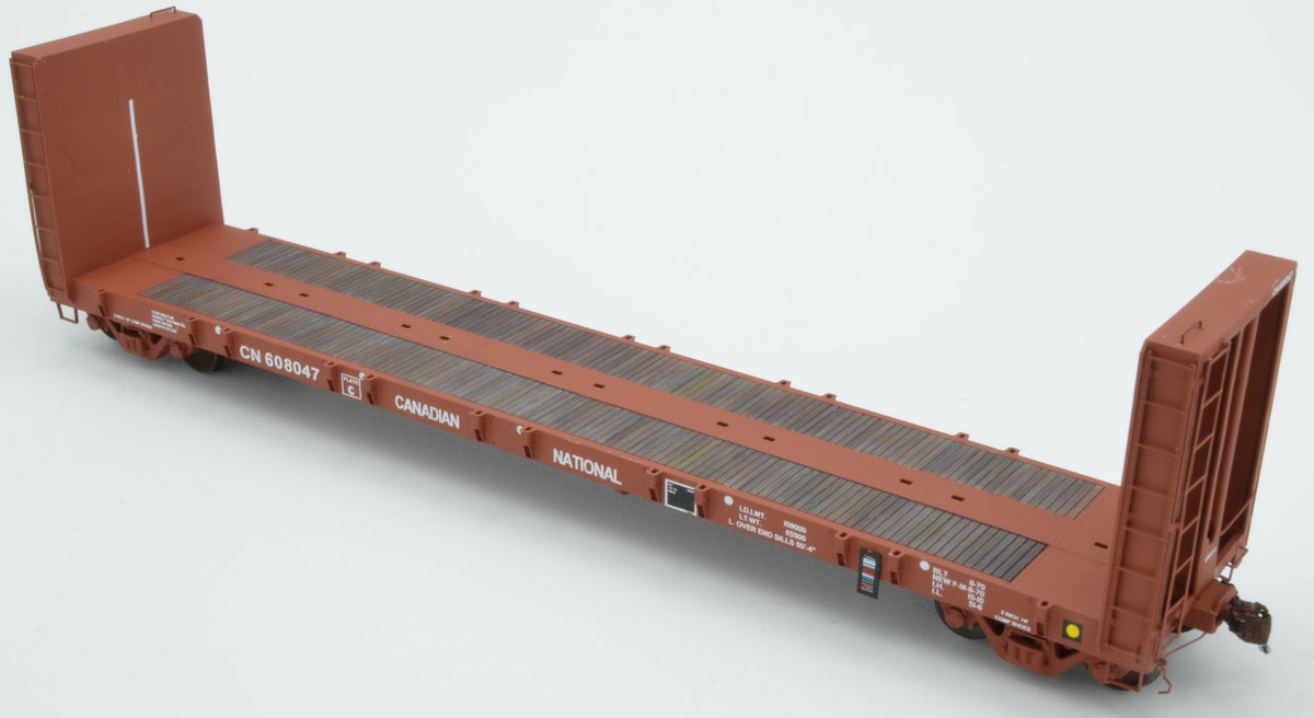HK-55 MIL CN 51'6" Bulkhead Flatcar