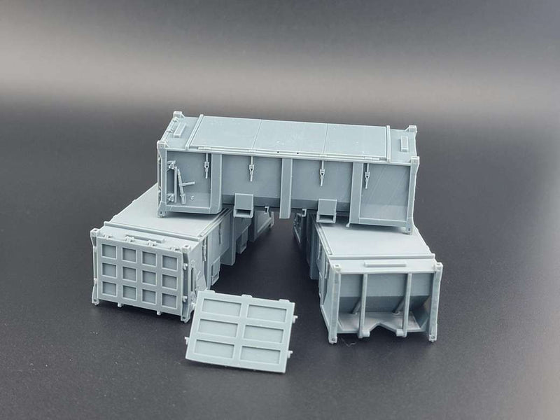35050 20ft Sealed Dross Container - HO Scale - 1 Container – 3D Central