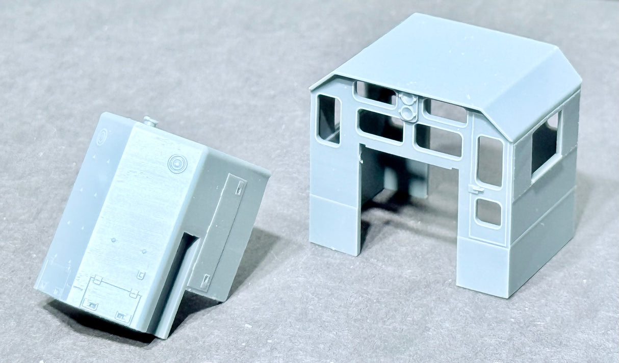 611003 HO Scale Kennecott GP39-2 Cab and Nose, Style C