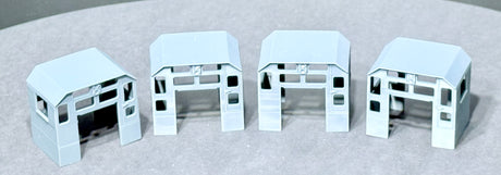 611004 HO Scale Kennecott GP39-2 Cab and Nose, Style D