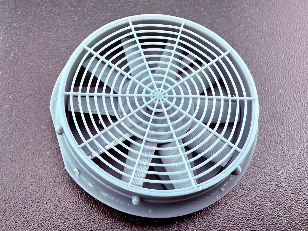 55069 EMD 48in Radiator Fan (GP38 Style) 3 Pack