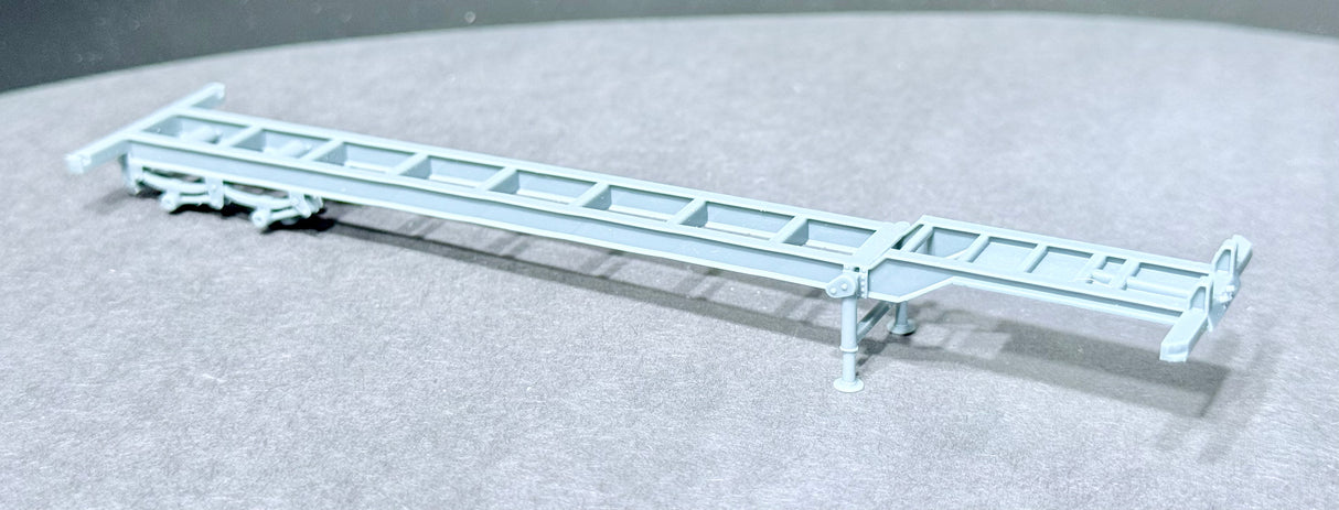 Gindy 40’ Fixed Container Chassis w/Sand Shoe Landing Gear