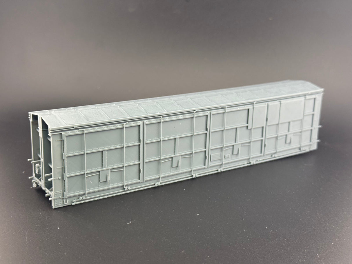 32003 HO Scale Evans All Door Car BCR Version with Logo Plates