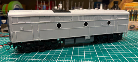 55066 EMD F Unit "de-skirted" Fuel Tank