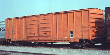 Decals: LOAM & LNAC Orange Evans 5450 52'6" Boxcar