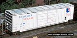 Decals: LOAM White Evans 5450 52'6" Boxcar