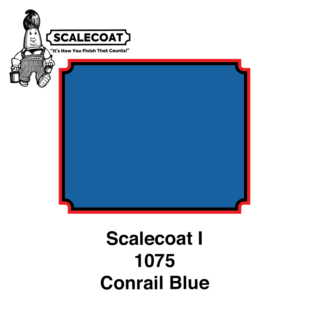 Scalecoat I Conrail Blue 1oz - 1075
