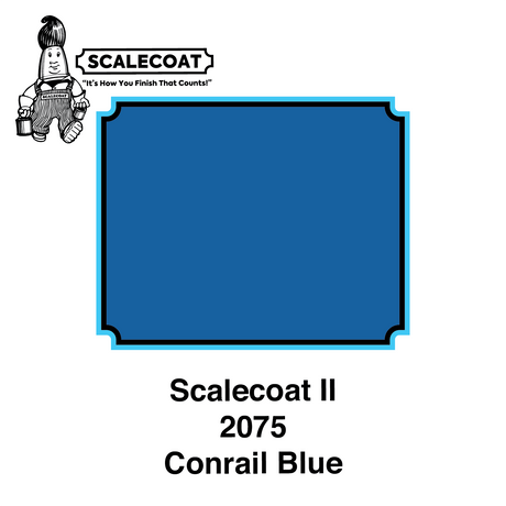 Scalecoat II Conrail Blue 1oz - 2075