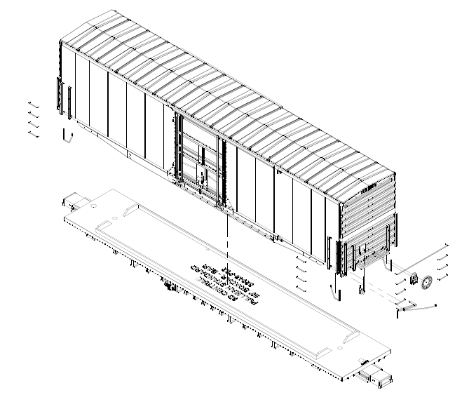 32045 KCS 50' BC - PS Plate C 11'1"IH