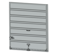 3025-02 Superior 7 Panel Door (8' Even)