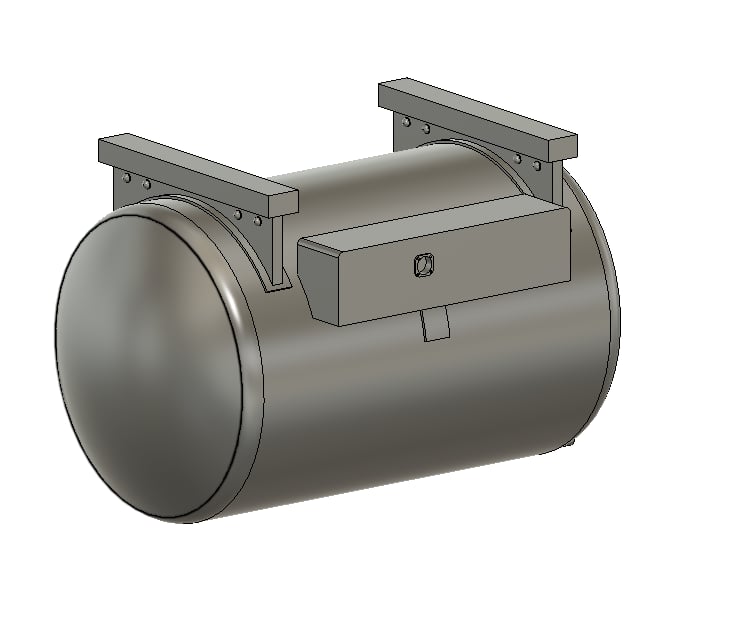 36040 N&W Caboose Propane Tanks