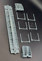 32055 Thrall Bulkhead Flatcar - SOU FS-60 W/Log Bunks