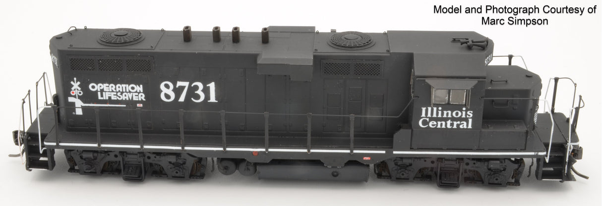 HL-43 - Paducah Shops Rebuilt GP-11 48" Fan Locomotive Shell Kit