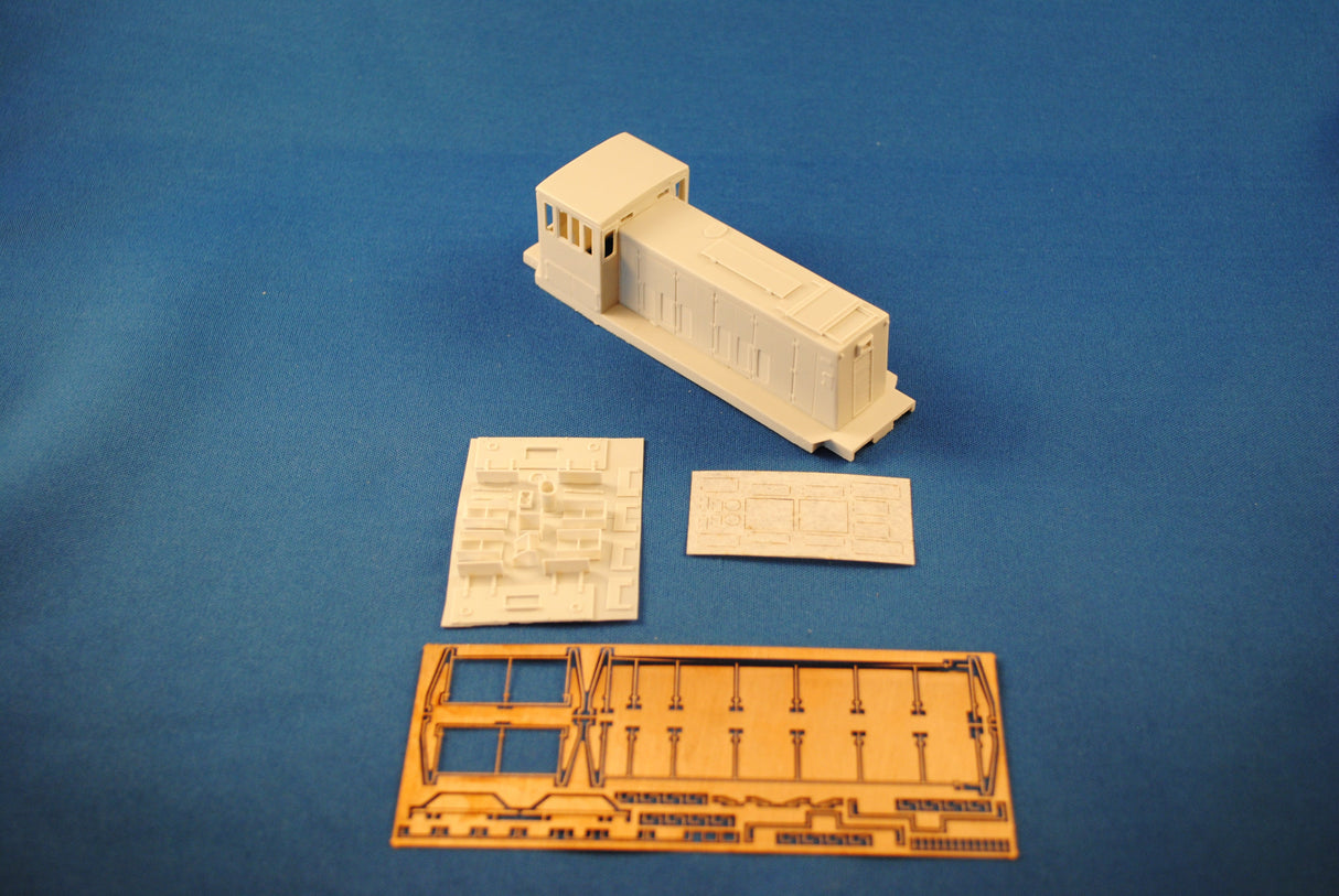 HL-38 - GE 70 Ton Switcher Body Shell -PGE Rebuilt